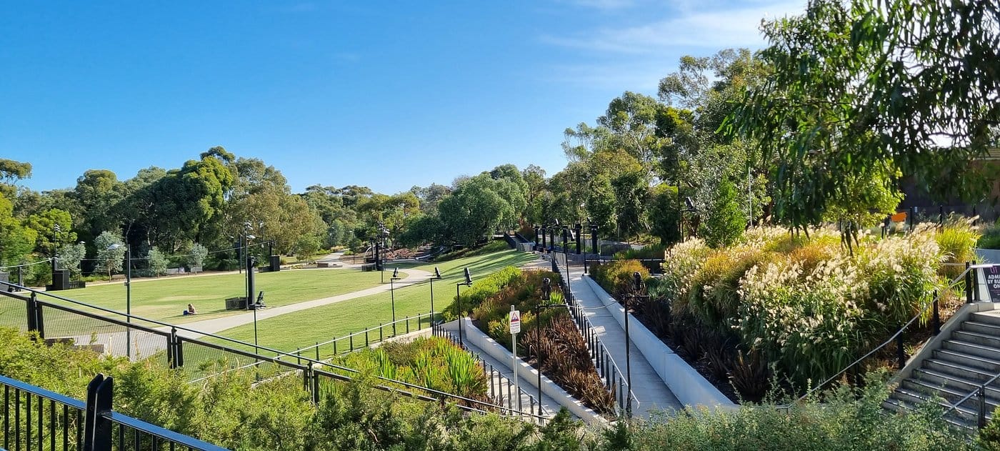 Werribee River parkland in Wyndham